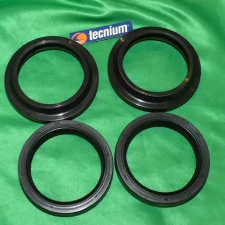 Junta de horquilla y tapa de polvo TECNIUM Ø43mm para YAMAHA YZ, WR, KAWASAKI KX, KLX 125, 250,...