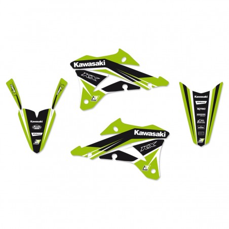 Stikers BLACKBIRD GRÁFICO para KAWASAKI KX 85 de 2014, 2015, 2016, 2017, 2018, 2019, 2020 y 2021