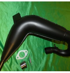 Foto del escape FRESCO para YAMAHA DT MX 125 y 175 de 1977, 1978, 1979, 1980, 1981, 1982, 1993