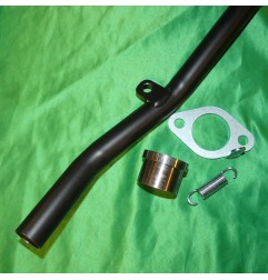 rótula de escape FRESCO para YAMAHA DT MX 125 y 175 de 1977, 1978, 1979, 1980, 1981, 1982, 1993