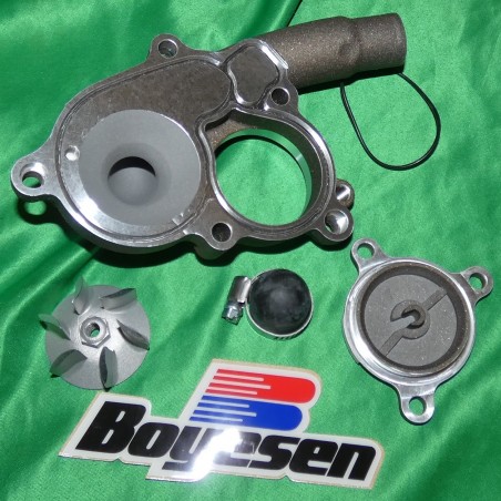 Carcasa de la bomba de agua + hélice de magnesio BOYESEN para SUZUKI RMZ250 de 2007 a 2012