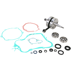 WISECO -Kurbelwellen-Satz für YAMAHA YZ 125 der Baujahre 2001, 2002, 2003 und 2004, bestehend aus Kurbelwelle, Dichtung, Ölschla