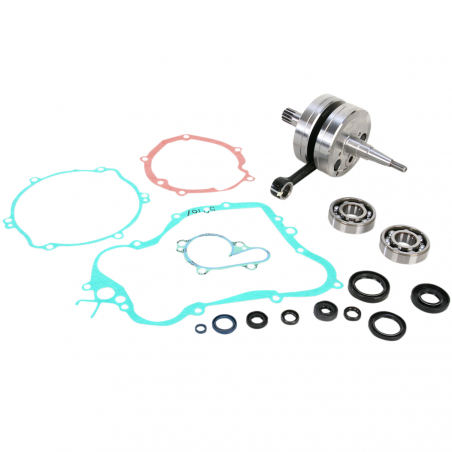 Kit de cigüeñal WISECO para YAMAHA YZ 125 de 2001, 2002, 2003 y 2004 con cigüeñal, junta, espía, cojinete