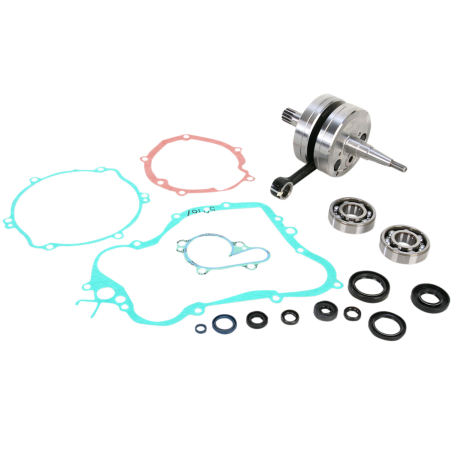WISECO -Kurbelwellen-Satz für YAMAHA YZ 125 der Baujahre 2001, 2002, 2003 und 2004, bestehend aus Kurbelwelle, Dichtung, Ölschla