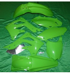 Plastic kit UFO for KAWASAKI KXF 450 KX450F green from 2013, 2014 and 2015