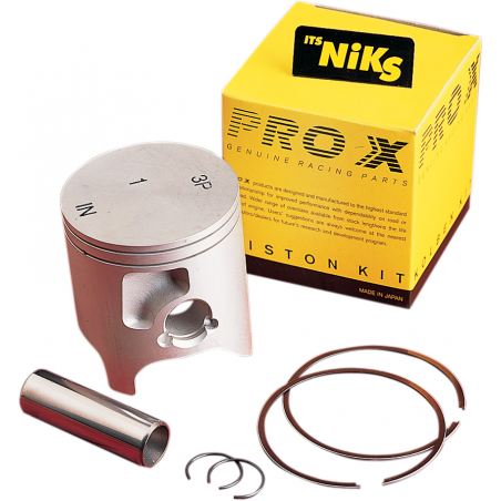 Piston PROX Ø56mm ou Ø58mm bi segment pour YAMAHA DT, DT E, DTR 125 de 1988 à 2006