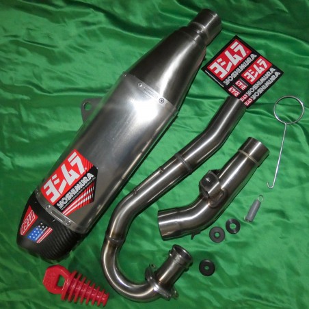 Ligne échappement complète YOSHIMURA RS-12 pour SUZUKI RMZ 250 de 2019, 2020, 2021 et 2022