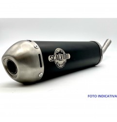 Muffler SCALVINI with aluminum silencer for HONDA CR 250 from 1992 to 1996