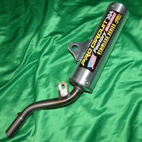 Silencieux d'échappement PRO CIRCUIT 304 pour KAWASAKI KX 80, 85 et 100