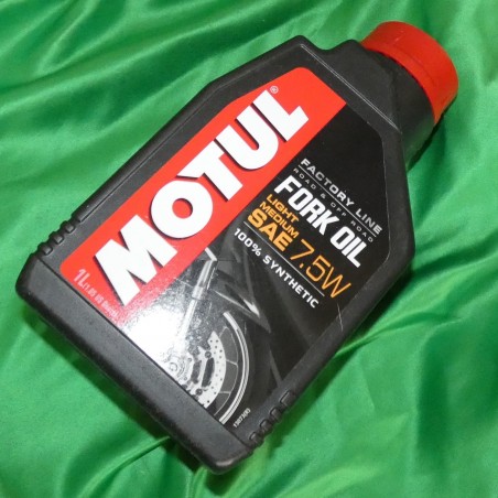 Aceite de horquilla MOTUL Factory Line 100% sintético 2.5w, 5w, 10w 1L