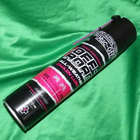 MUC OFF -Kettenspray, transparent, 400 ml, speziell für Motocross, Offroad, Motocross, Enduro und Trial