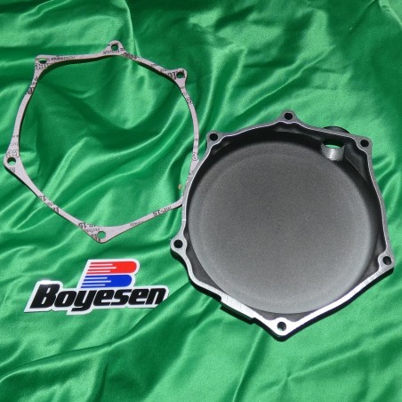 Black clutch cover BOYESEN for SUZUKI RMZ 250 from 2007 to 2017