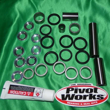 Kit réparation biellettes d'amortisseur PIVOT WORKS SUZUKI RMZ, RMX 450 et 250 de 2010 à 2019