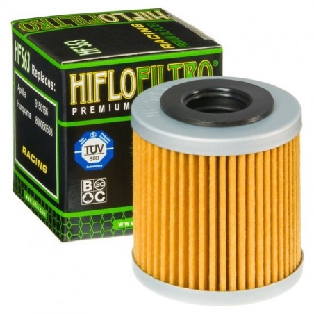 Oil filter HIFLO FILTRO for APRILIA MVX, RS4, RX, RXV, SX, SXV, TUONO, DERBI GPR, SENDA,...,