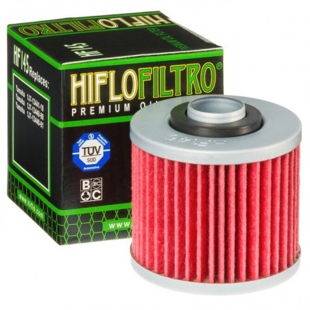 Oil filter HIFLO FILTRO HF145 for APRILIA, YAMAHA, ...