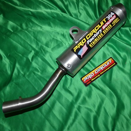 Silencieux d'échappement PRO CIRCUIT pour SUZUKI RM 125 de 2004, 2005, 2006, 2007 et 2008