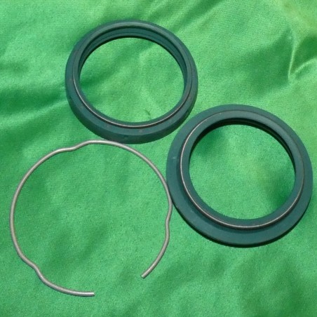 Junta de horquilla y guardapolvo SKF KYB Ø48mm para SUZUKI RMZ 250, HONDA CRF, KAWASAKI KXF 450,...