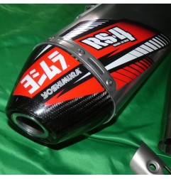YOSHIMURA Silenciador de carbono USA RS4 para KAWASAKI KXF 250 de 2017, 2018, 2019 y 2020