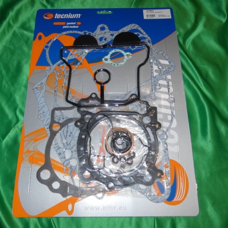 Complete engine gasket pack TECNIUM for SUZUKI RMZ 450 from 2008 to 2022