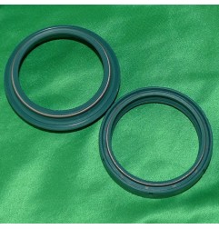 SKF Junta espía de horquilla y guardapolvo Ø47mm SHOWA para HM , HONDA, SUZUKI