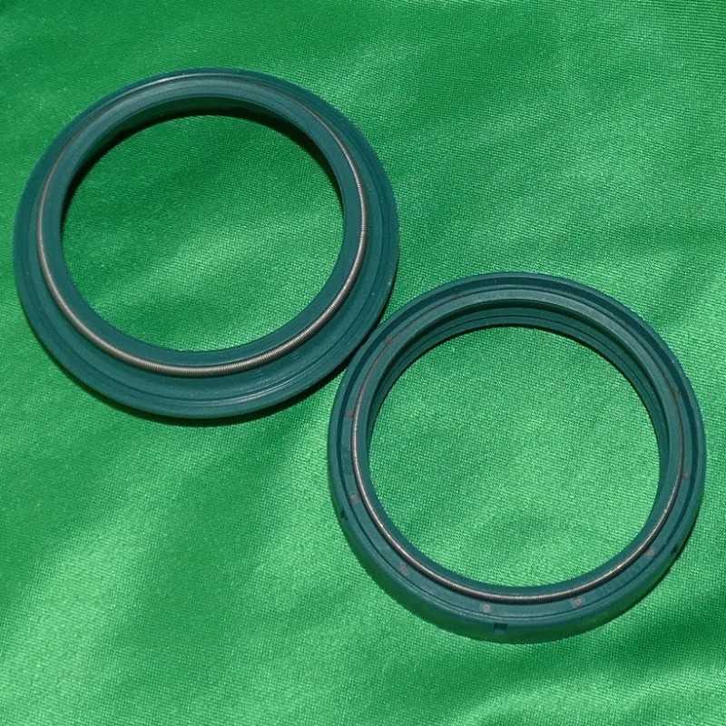 Junta espía de horquilla y guardapolvo SKF Ø47mm SHOWA para HM , HONDA, SUZUKI