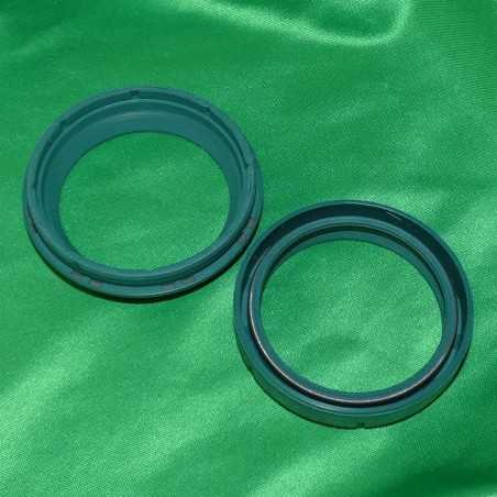 Junta espía de horquilla y guardapolvo SKF Ø47mm SHOWA para HM , HONDA, SUZUKI