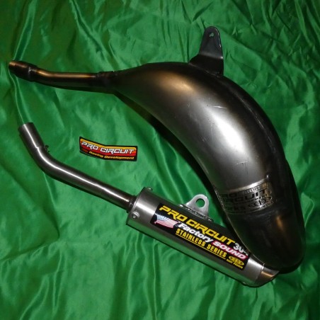 Pot d'échappement PRO CIRCUIT pour KAWASAKI KX 125 de 2004, 2005, 2006, 2007 et 2008