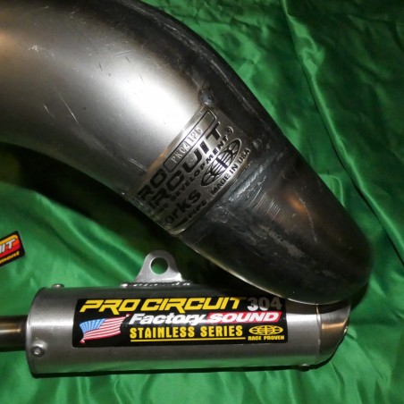 Pot d'échappement PRO CIRCUIT pour KAWASAKI KX 125 de 2004 à 2008