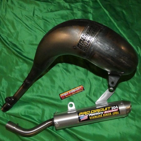 Silenciador PRO CIRCUIT para SUZUKI RM 250 de 2004, 2005, 2006, 2007 y 2008