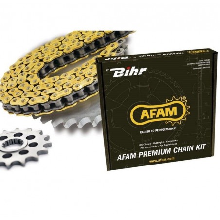 Kit chaine 520 AFAM pour YAMAHA YZF 250 de 2009, 2010, 2011, 2012, 2013