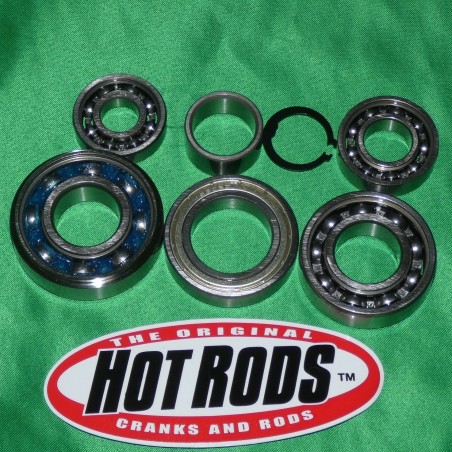 Kit de rodamientos de la caja de cambios Hot Rods para KAWASAKI KX 80, 85, 100 y SUZUKI RM 100