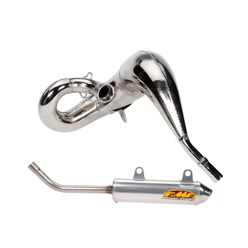 FMF Silenciador cromado para KTM EXC, SX, MXC 250, 300 de 2003 a 2010 FMF Silenciador cromado para KTM EXC, SX, MXC 250, 300 de 2003 a 2010