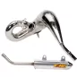 FMF Silenciador cromado para KTM EXC, SX, MXC 250, 300 de 2003 a 2010 FMF Silenciador cromado para KTM EXC, SX, MXC 250, 300 de 2003 a 2010