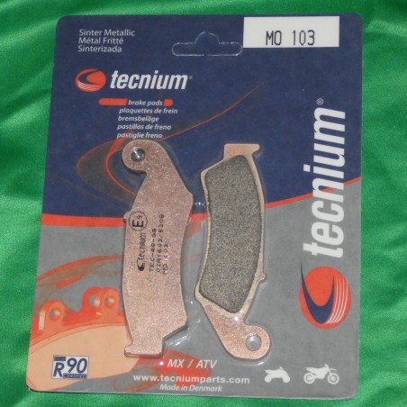 Plaquette de frein TECNIUM pour HONDA CR 125, 250, 500, TRX 250, XR 600,...