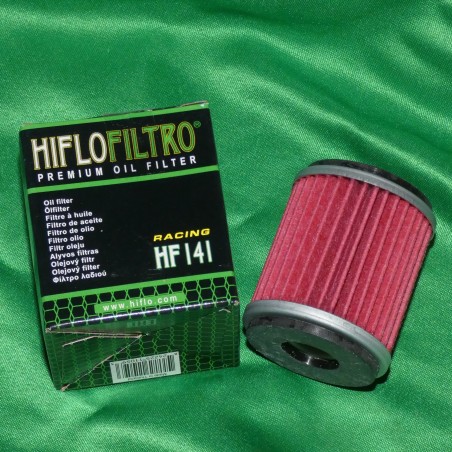 Filtre a huile HIFLO FILTRO HF141 pour GAS GAS ECF, HUSQVARNA TE, SMS, RIEJU MARATHON, YAMAH WR, WRF, YFM, Raptor, YFZ, YZF,...