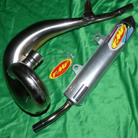 Pot d'échappement FMF chrome pour GAS GAS 250 et 300 EC de 2007 à 2011