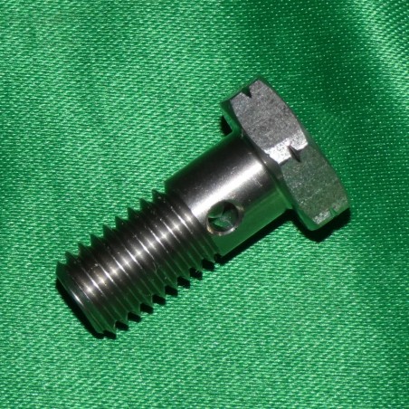 Tornillo BANJO M8x1.25mm para manguera de freno, embrague hidráulico, conexión de aceite etc...