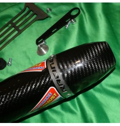 Muffler SCALVINI with carbon silencer for HONDA CR 250 from 1992, 1993, 1994, 1995 1996