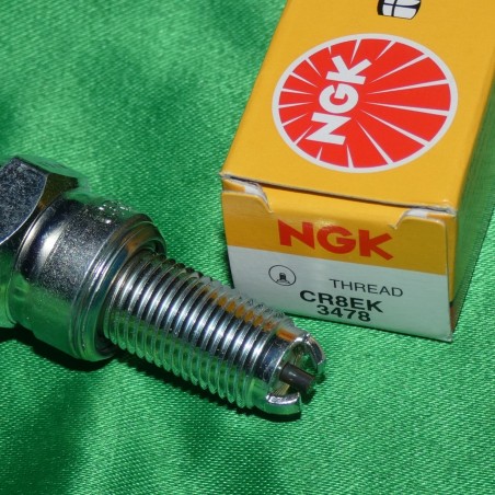 Bougie standard NGK CR8EK pour KTM EXC, SHERCO HRD,...