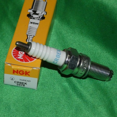 Standard spark plug NGK CR8EK for KTM EXC, SHERCO HRD