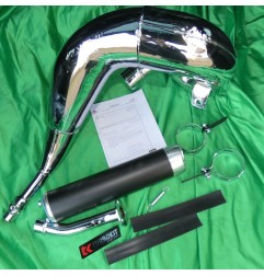 Silenciador TURBOKIT para SUZUKI RM 250 de 1996, 1997, 1998 y 1999