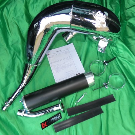 Silenciador TURBOKIT para SUZUKI RM 250 de 1996, 1997, 1998 y 1999