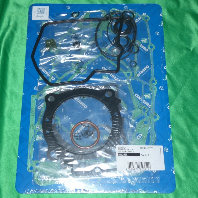 Complete CENTAURO engine gasket pack for HONDA CRF 450 from 2009, 2010, 2011, 2012, 2013, 2014, 2016