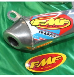 Silencieux d'échappement FMF chrome pour HONDA CR 250 de 2000 à 2001