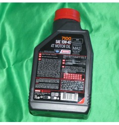 MOTUL 7100 10W40 4-stroke engine oil 100% synthetic, choice of 1, 4, 12 or 16 litres