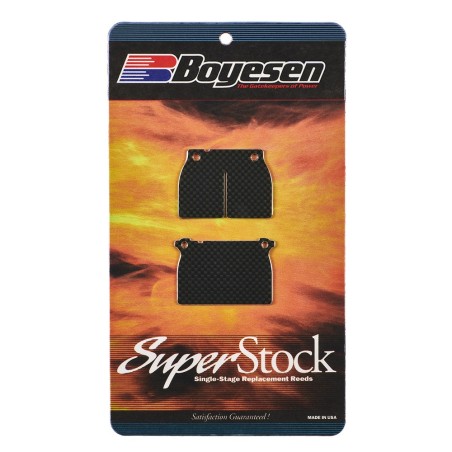Clapets carbone BOYESEN pour GAS GAS, HUSABERG, HUSQVARNA, KTM EXC, SX, XCW, FREERIDE 125, 150, 250, 300 de 2012 à 2025