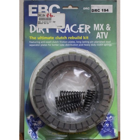 Complete EBC clutch kit for YAMAHA WRF 450 from 2005 to 2015
