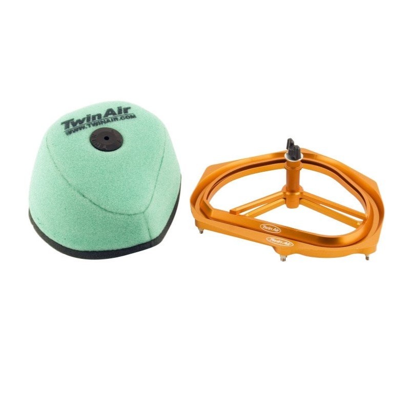 TWIN AIR Powerflow air filter kit for KAWASAKI KXF 250, 450 from 2006 to 2016 TWIN AIR Powerflow air filter kit for KAWASAKI KXF 250, 450 from 2006 to 2016