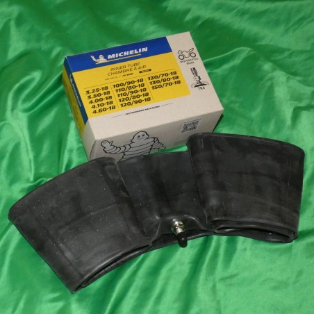 Cámara de aire MICHELIN STREET (18MG VALVE TR4) 130/70-18 , 110/80-18 , 120/80-18 , 130/80-18,...