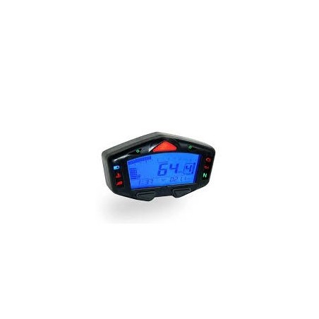 KOSO DB03R Velocímetro digital multifunción universal de carreras